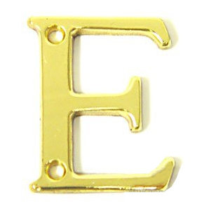 Villa 1.5'' H Brass House Letter