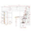 Kids Twin Loft Bed-704674345