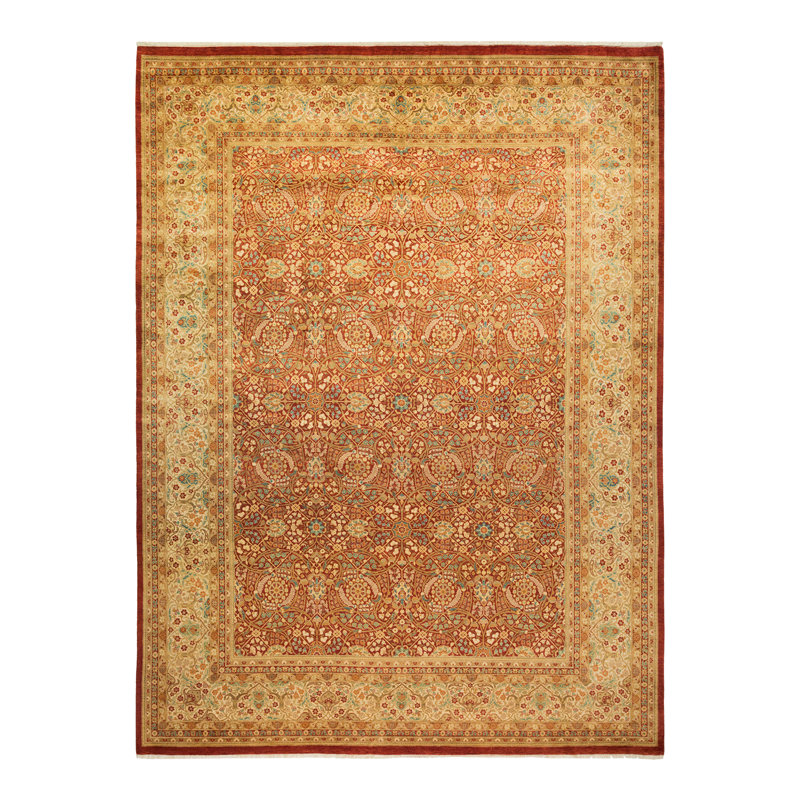 Classic One-of-a-Kind 9' 3" X 12' 2" Hand Knotted Area Rug