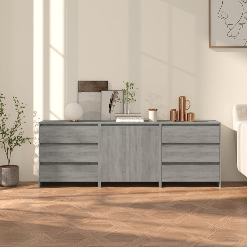 Gibelly 70cm Sideboard, Grey