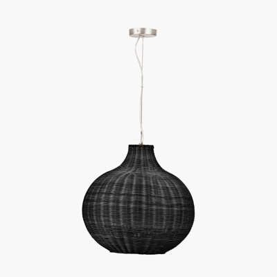 Saoirse 1 - Light Satin Nickel Urn Pendant
