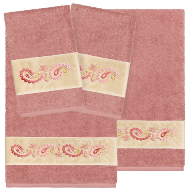 4 Piece 100% Turkish Cotton Towel Set