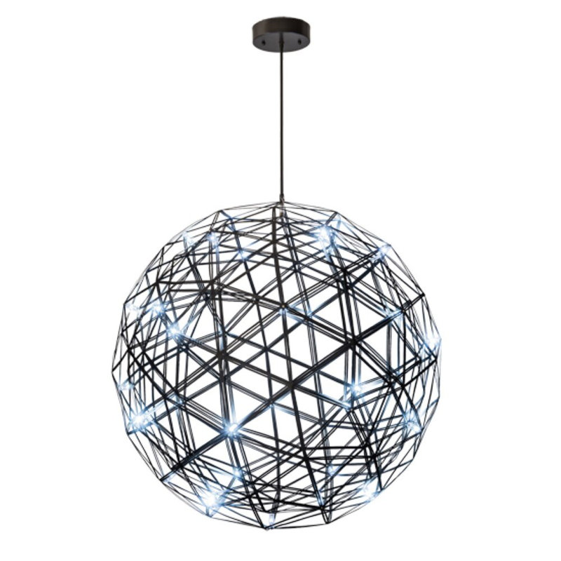 Lustre sphérique 32 lumières Aliviyah