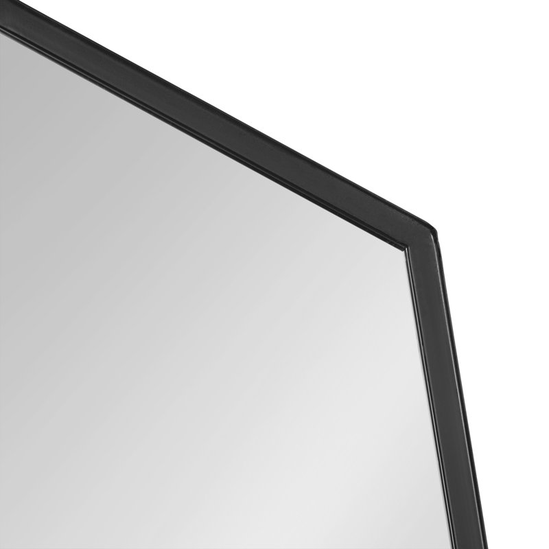 Miroir d'appoint mural, Noir