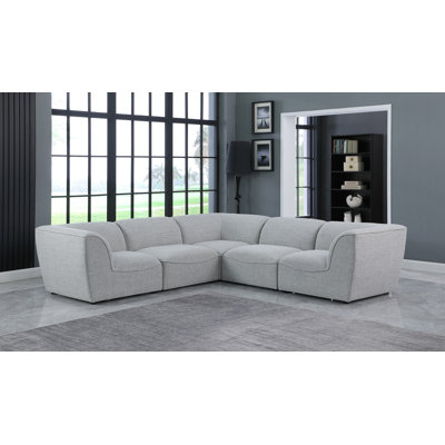 Callem Upholstered L-Shaped Sectional Reversible