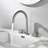 9-3/5" Widespread Dual-Handle Control Bathroom Sink Faucet in Lead-Free Solid Brass-132291916-129857381