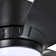 Genson Smart Black 3-Blade Led Lighted Ceiling Fan With Remote