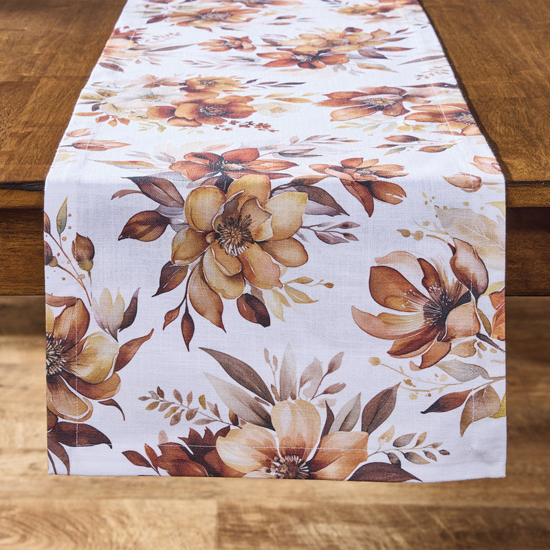  Chemin de table Russett, L 54 po x l 14 po, Plaid, Rouge