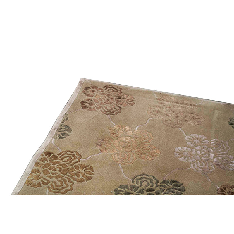 Himalayan Wool Floral Area Rug