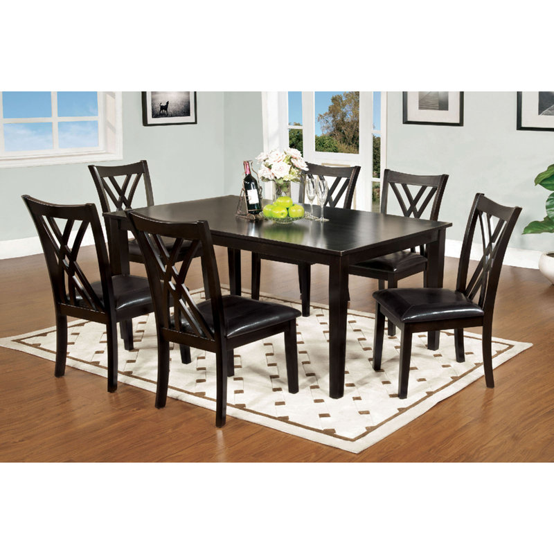 Normandie 6 - Person Four Leg Dining Set