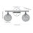 Matthies Iron/Glass Contemporary Glam LED Vanity Light-1522953178