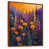 Brown Floater Framed Canvas