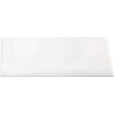 Essential 6 in. L x 3 in. W Ceramic Bullnose Tile Trim