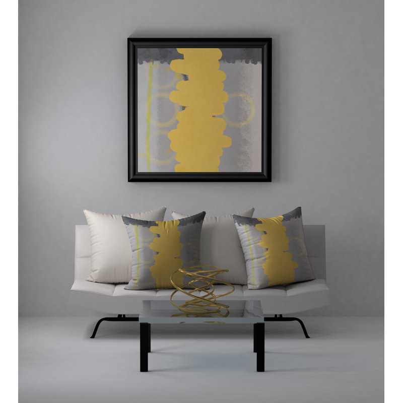 Reversible Throw Pillow, 24" x 24"
