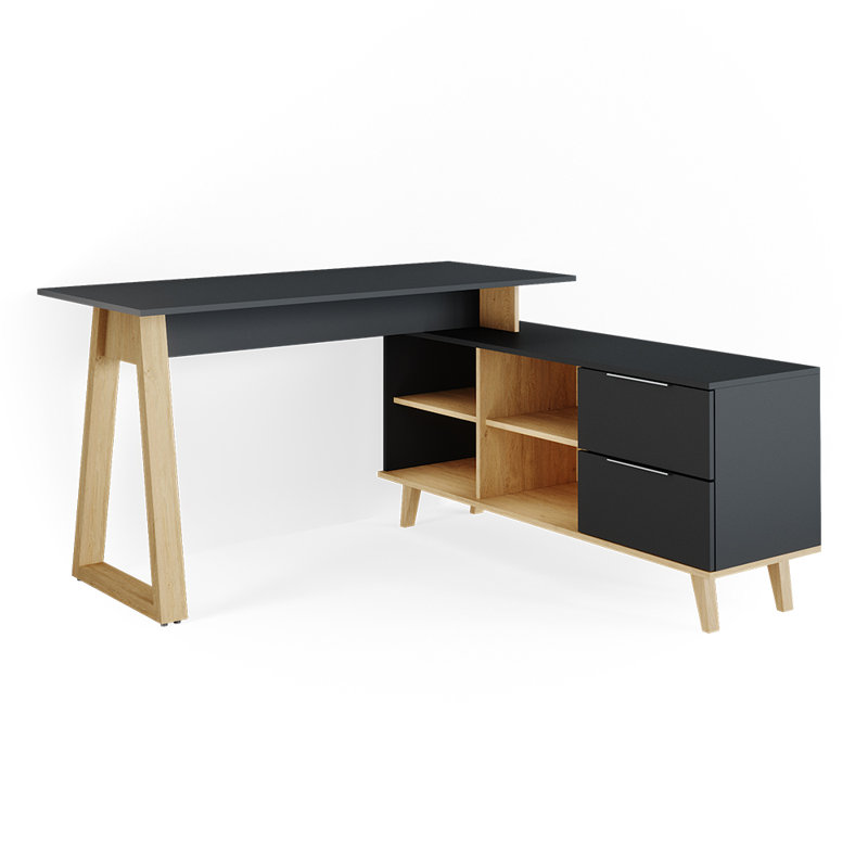 Cara L-Shaped Writing Desk