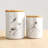 Ceramic / Porcelain Canister - Set of 2
