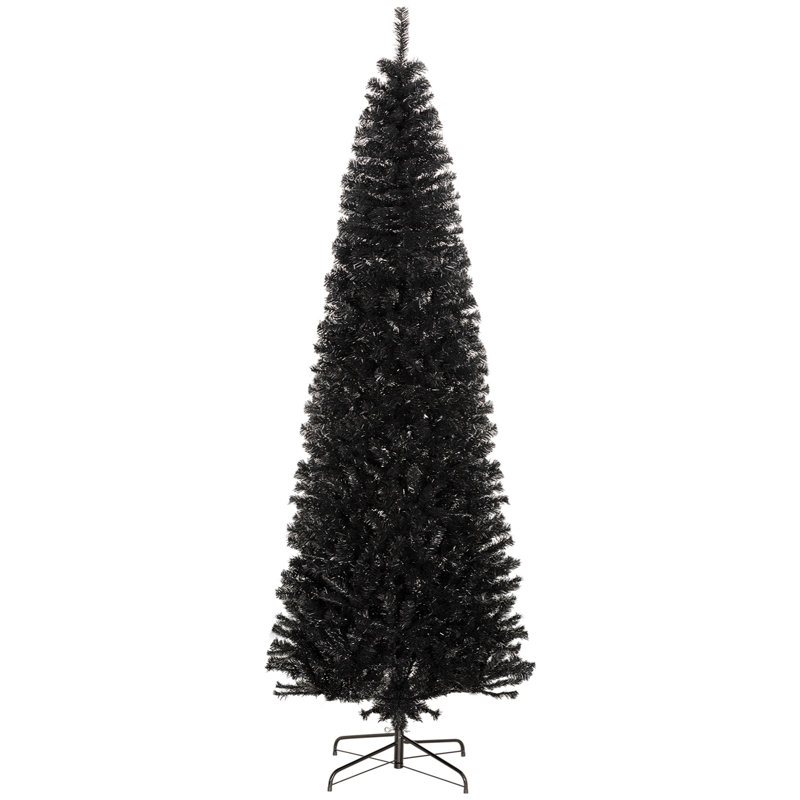 HOMCOM 8Ft Pencil Christmas Tree