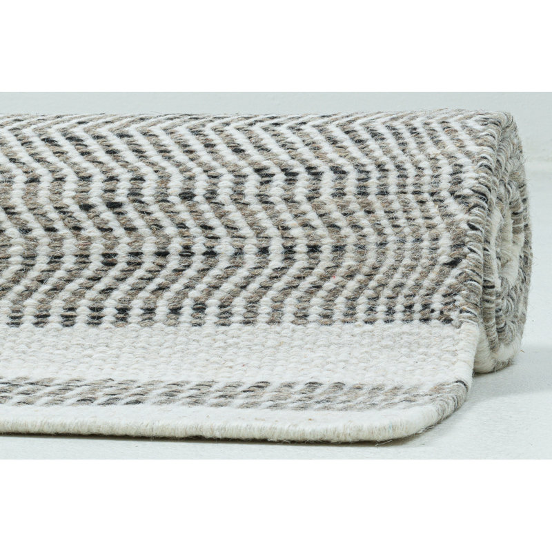 Flatweave Wool Rug, Rectangle 80 x 180cm