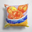 Coussin décoratif intérieur/extérieur bol of apples