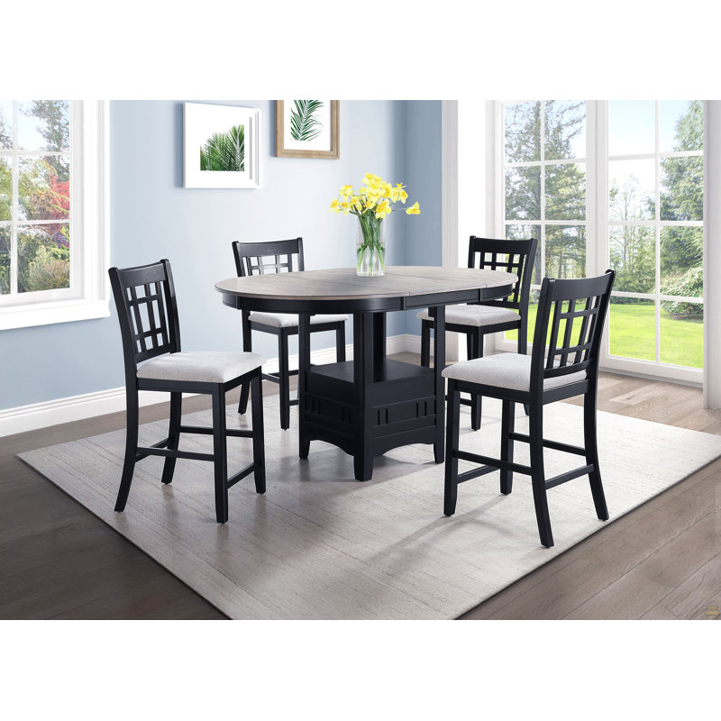 5Pc Counter Height Dining Set