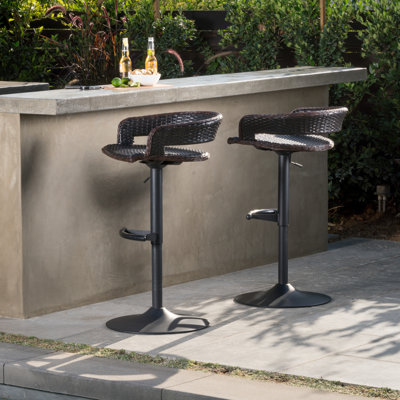 Ehrenfried Patio Bar Stool by George Oliver