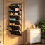 10 Pair Hanging Shoe Organiser