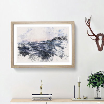 Ocean Moods - Picture Frame Graphic Art Print