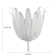 Nataniela 1-Light Steel Dimmable Half Moon Wall Sconce