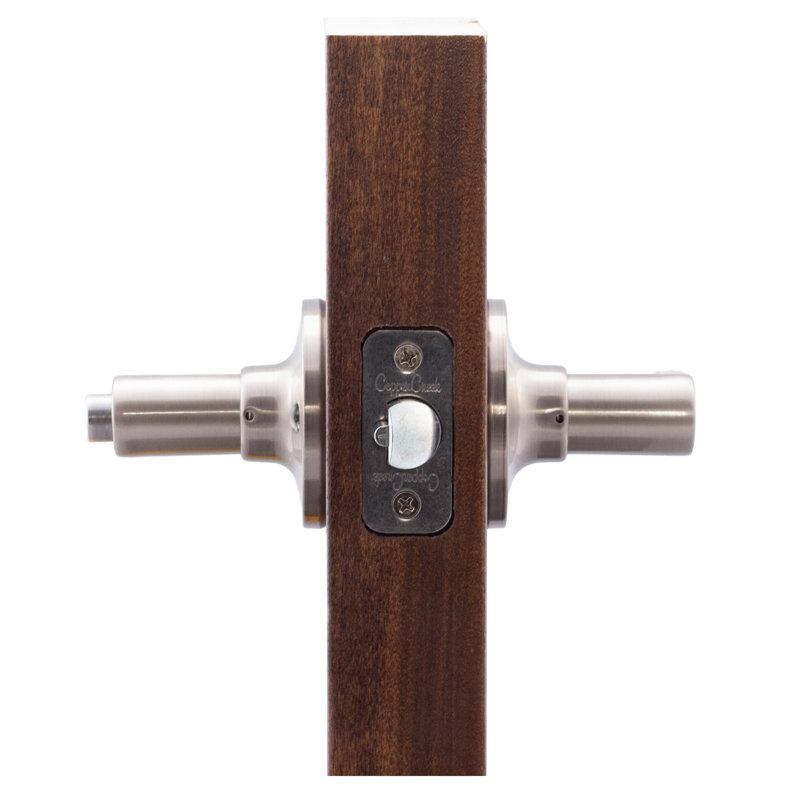 Daley Round Satin Nickel Door Lever