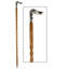 Animal Menagerie Dog Walking Stick Sculpture