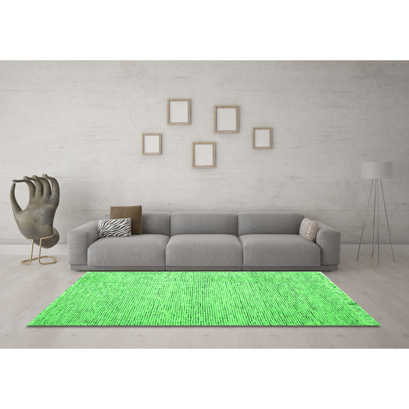 Washable Indoor Rug, Square 3'
