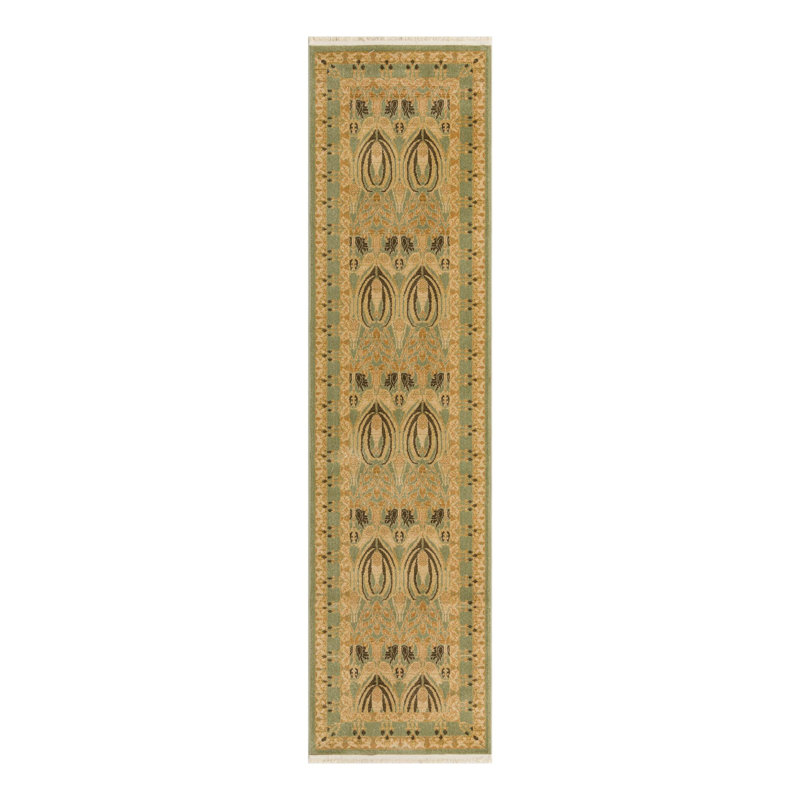 Moore Ikat Indoor Rug, Runner 2'7" x 10'