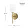Parkmont Plug & Play 1-Light Wall Sconce in Transitional and Modern Style-14 Inches Tall and 5 Inches Wide
