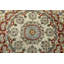 Tapis oriental noir Indo-nain 9x12