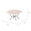 Repose-pieds avec coussin sunbrella Misayo-550188024-550188016