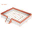 Lit de plancher rembourré avec lumières DEL et clôture-1259405258-1259405260