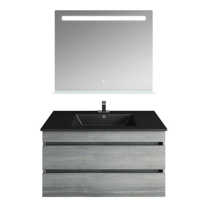 Ensemble de meuble-lavabo simple 36 "avec miroir