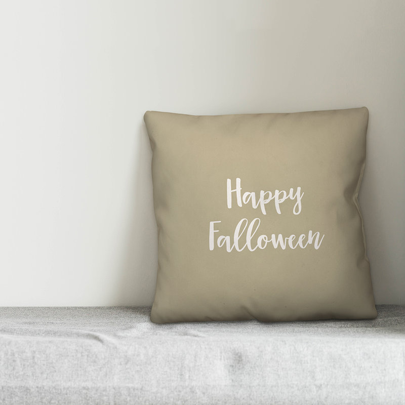 Oreiller carré, Beige, Housse de coussin