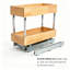 Armoire de rangement coulissante en bois Essential