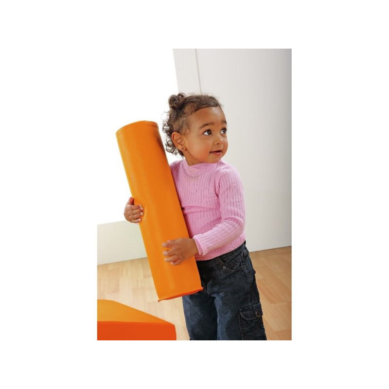 Cylindre Tiny Tot Module de 24 cm, 5" H x 5" W x 20" D, Orange