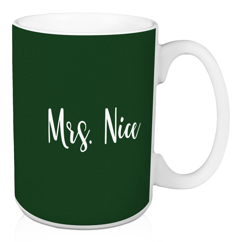 Grande tasse à café mme. nice Gunderson, Vert foncé