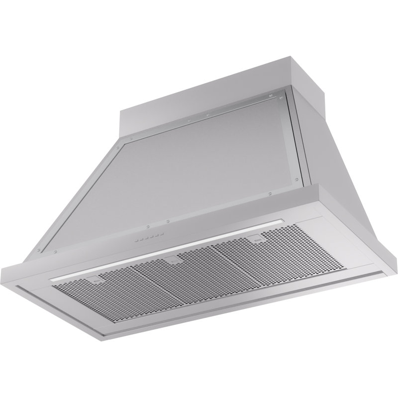 Hotte murale 40 pouces avec 600 PCM ILLES Nostalgie II Series Noblesse, Acier inoxydable / chrome