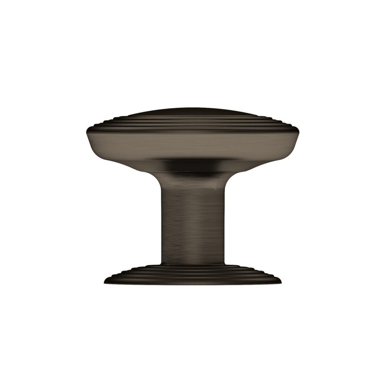 Poignée champignon 1 1/4 po de diamètre, Bronze miel