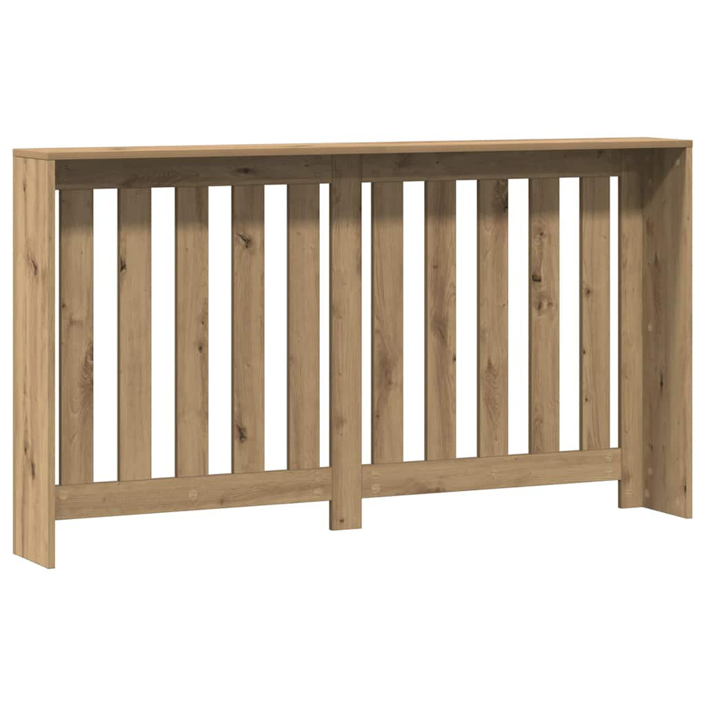 Vidaxl Radiator Cover Heater Cover Radiator Shelf Artisian Oak Engineered Wood - Image 2