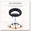 Tabouret Crescent Rolling