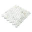 Calacatta Gold Hexagon 12 in. x 12 in. Polished Marble Mosaic Floor and Wall Tile