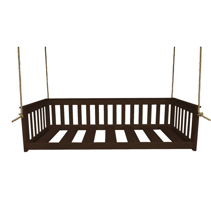 Lit de jour suspendu Carol Mission, Tabac riche, Simple