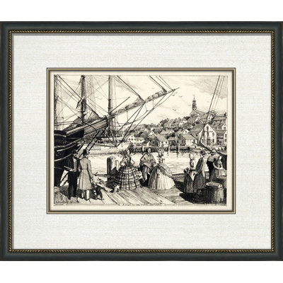 The Wharf Nantucket Painting