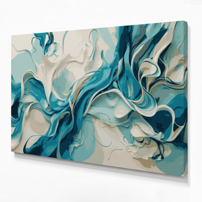 Art mural sur toile Lyrical Abstraction 90