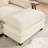 Grid 47'' W Oversized Accent Chair, Deep Seat Chenille Cloud Sofa Chair With Ottoman-1635101145